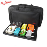 Mr.Power Guitar Effect Pedalboard DIY Aluminium Alloy Pedal Board with Gig Bag 3 Size
