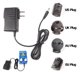 Mr.Power DC 9V 1A Guitar Effects Pedal Power Supply Adapter Charger US / EU / AU / UK Plug for Dunlop Zoom Boss Guitar Effects Pedal