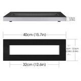 Mr.Power 15 inch Pedal Board Made By Aluminium Alloy With Carry Bag (Small Pedalboard with Bag)
