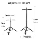 Mr.Power Foldable Cello Stand with Bow Hook Holder Design