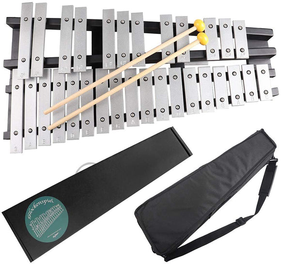 Mr.Power Foldable Glockenspiel Xylophone Vibraphone Percussion Instrument 30 NOTES