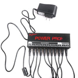 Mr.Power Guitar Effect Pedal Power Supply 10 Isolated Outputs 9V/12V/18V with Cable