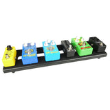 Mr.Power Mini Guitar Pedalboard With Magic Tape And Bag Case Made By Aluminium Alloy 18inch x 4.9inch / 46cm x 12.5cm